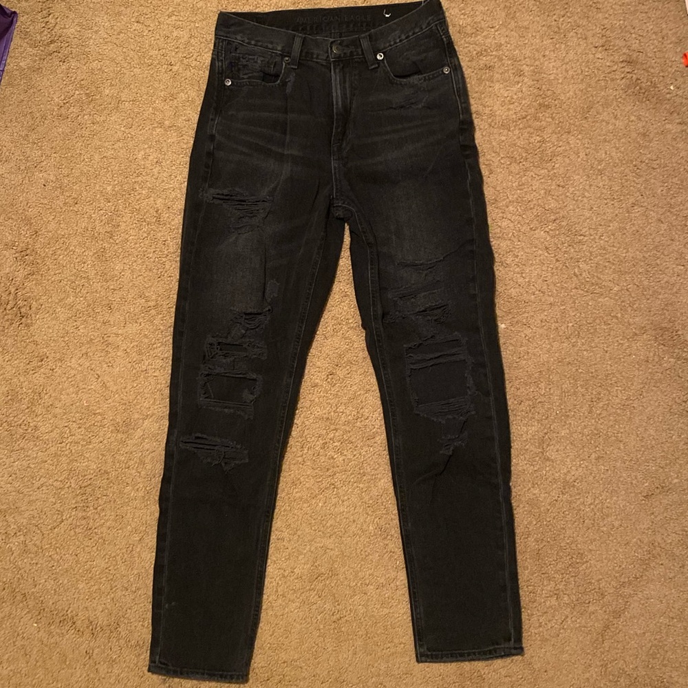Black Boyfriend Jeans